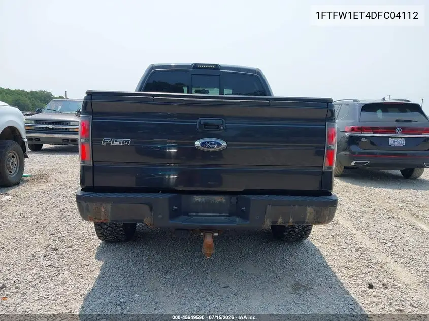 2013 Ford F-150 Fx4 VIN: 1FTFW1ET4DFC04112 Lot: 45649590