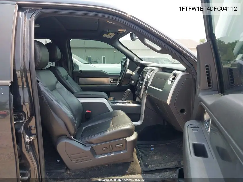 2013 Ford F-150 Fx4 VIN: 1FTFW1ET4DFC04112 Lot: 45649590