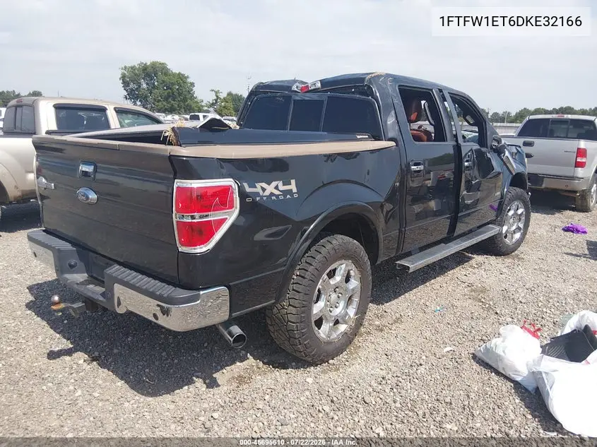 2013 Ford F-150 King Ranch VIN: 1FTFW1ET6DKE32166 Lot: 45695610