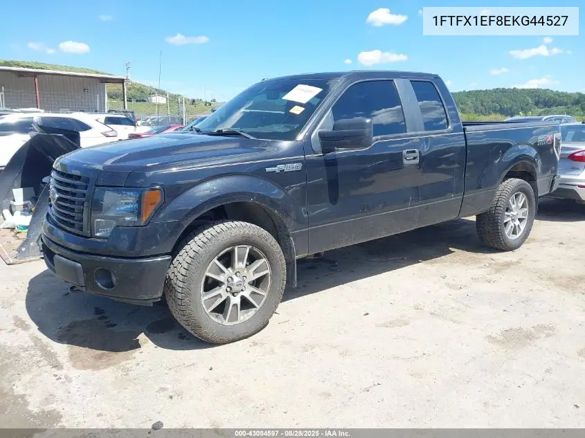 1FTFX1EF8EKG44527 2014 Ford F-150 Stx