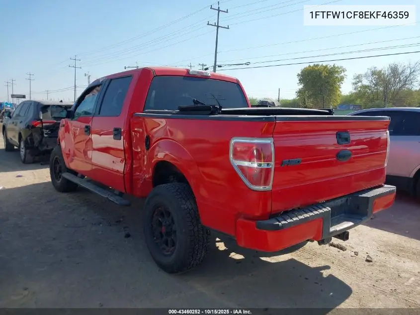 1FTFW1CF8EKF46359 2014 Ford F-150 Stx