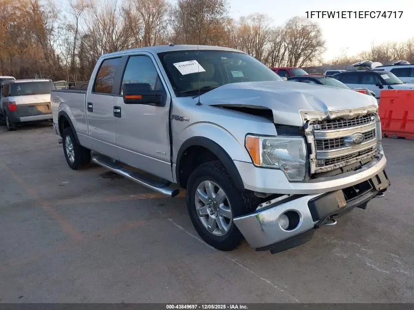 1FTFW1ET1EFC74717 2014 Ford F-150 Xlt