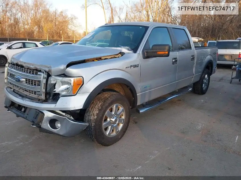 1FTFW1ET1EFC74717 2014 Ford F-150 Xlt