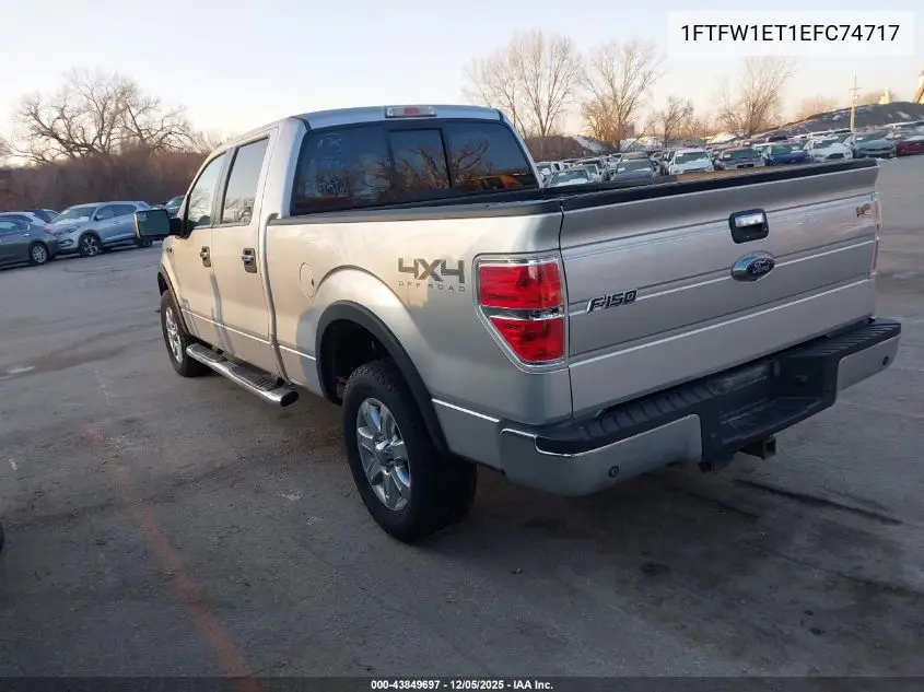 1FTFW1ET1EFC74717 2014 Ford F-150 Xlt