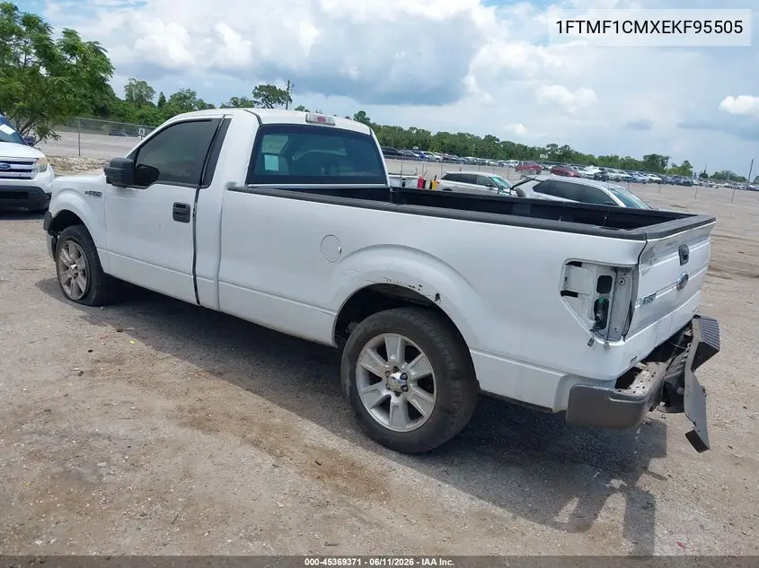 2014 Ford F-150 Xl VIN: 1FTMF1CMXEKF95505 Lot: 45369371