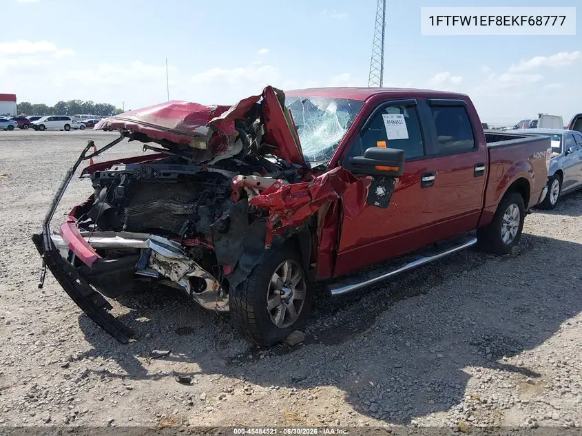 2014 Ford F-150 VIN: 1FTFW1EF8EKF68777 Lot: 45484521