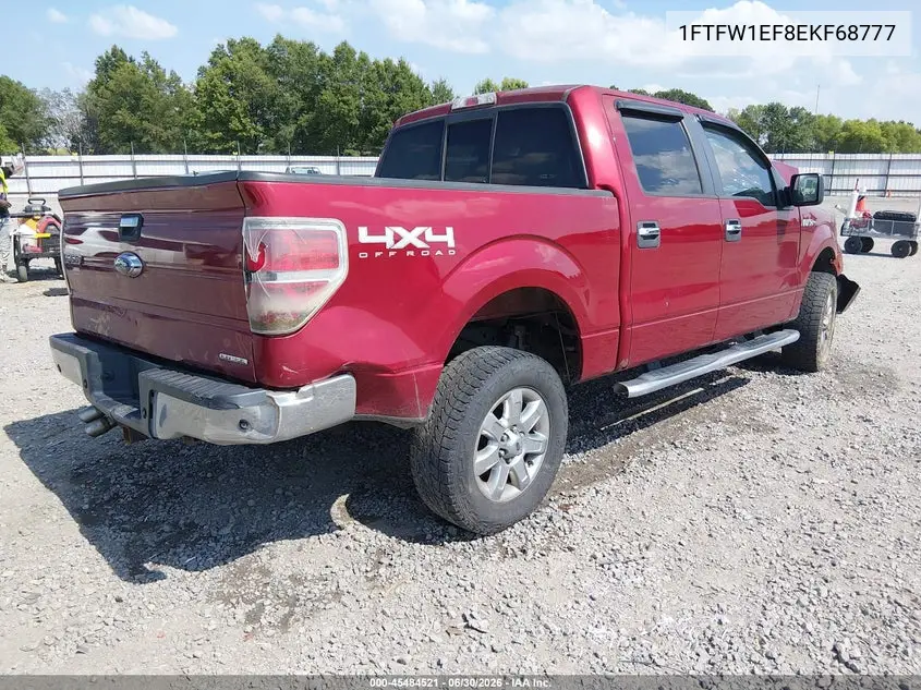2014 Ford F-150 VIN: 1FTFW1EF8EKF68777 Lot: 45484521