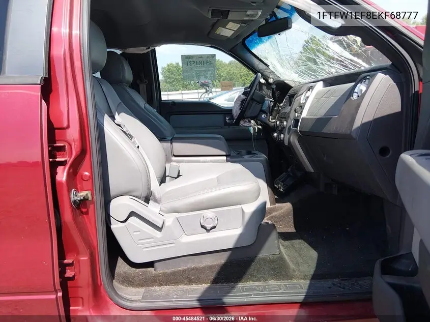 2014 Ford F-150 VIN: 1FTFW1EF8EKF68777 Lot: 45484521