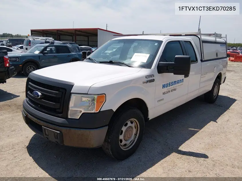 2014 Ford F-150 Xl VIN: 1FTVX1CT3EKD70285 Lot: 45587976
