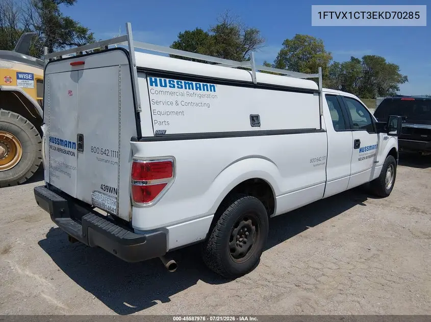 2014 Ford F-150 Xl VIN: 1FTVX1CT3EKD70285 Lot: 45587976