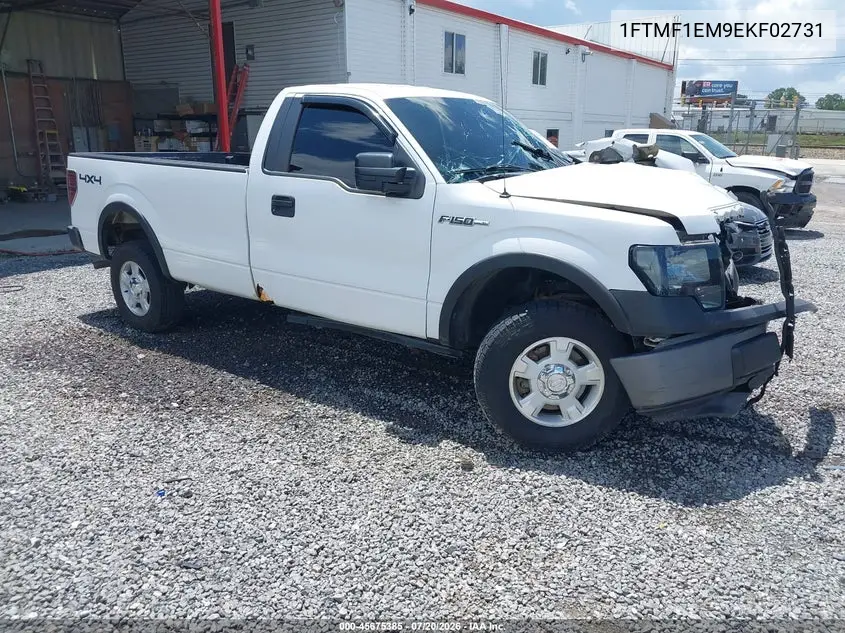 2014 Ford F-150 Xl VIN: 1FTMF1EM9EKF02731 Lot: 45675385
