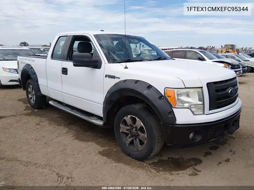 2014 Ford F-150 Stx VIN: 1FTEX1CMXEFC95344 Lot: 45681880