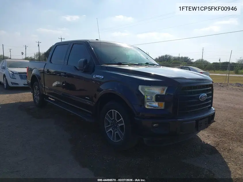 1FTEW1CP5FKF00946 2015 Ford F-150 Xlt