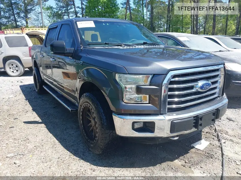 1FTEW1EF1FFA13644 2015 Ford F-150 Xlt