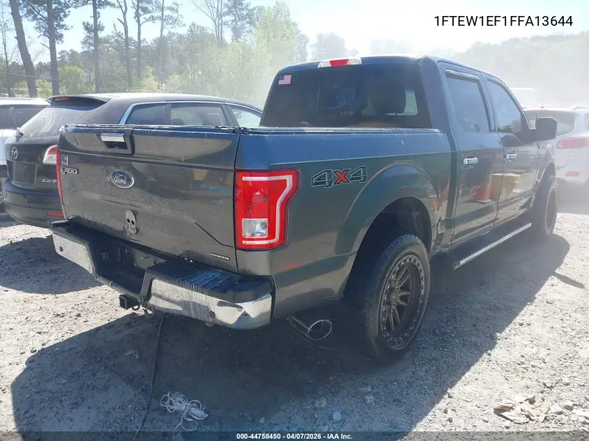 1FTEW1EF1FFA13644 2015 Ford F-150 Xlt