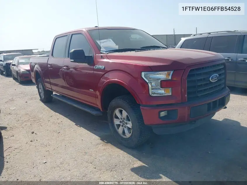 1FTFW1EG6FFB54528 2015 Ford F-150 Xlt