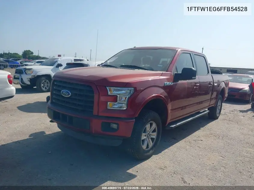 1FTFW1EG6FFB54528 2015 Ford F-150 Xlt