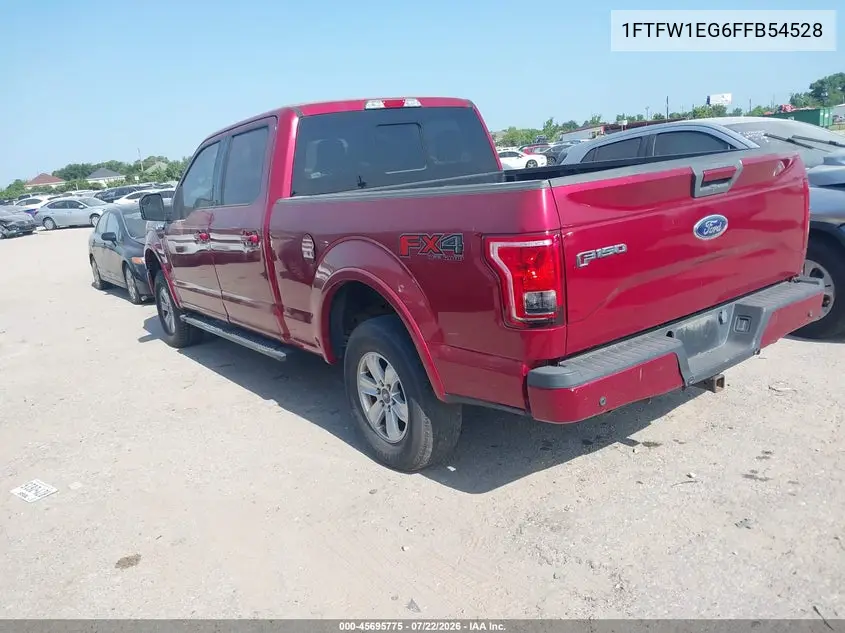 1FTFW1EG6FFB54528 2015 Ford F-150 Xlt