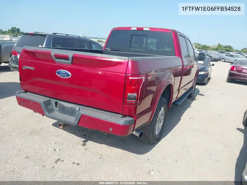 1FTFW1EG6FFB54528 2015 Ford F-150 Xlt