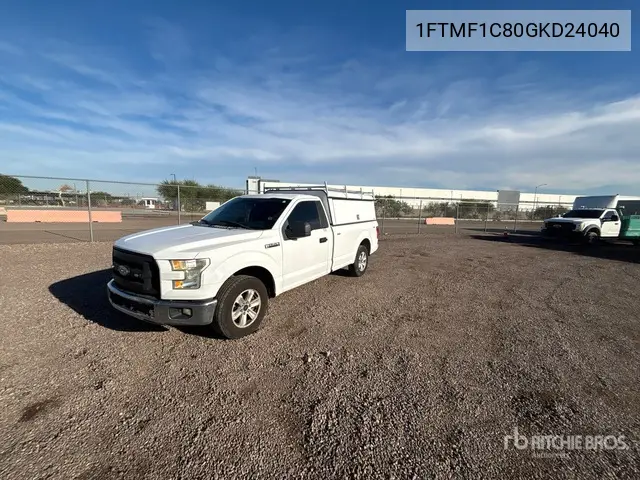 1FTMF1C80GKD24040 2016 Ford F-150 2016 Ford F-150 Xl 4X2 Pickup
