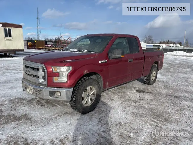 1FTEX1E89GFB86795 2016 Ford F-150 2016 Ford F-150 Xlt 4X4 Extended Cab Pickup