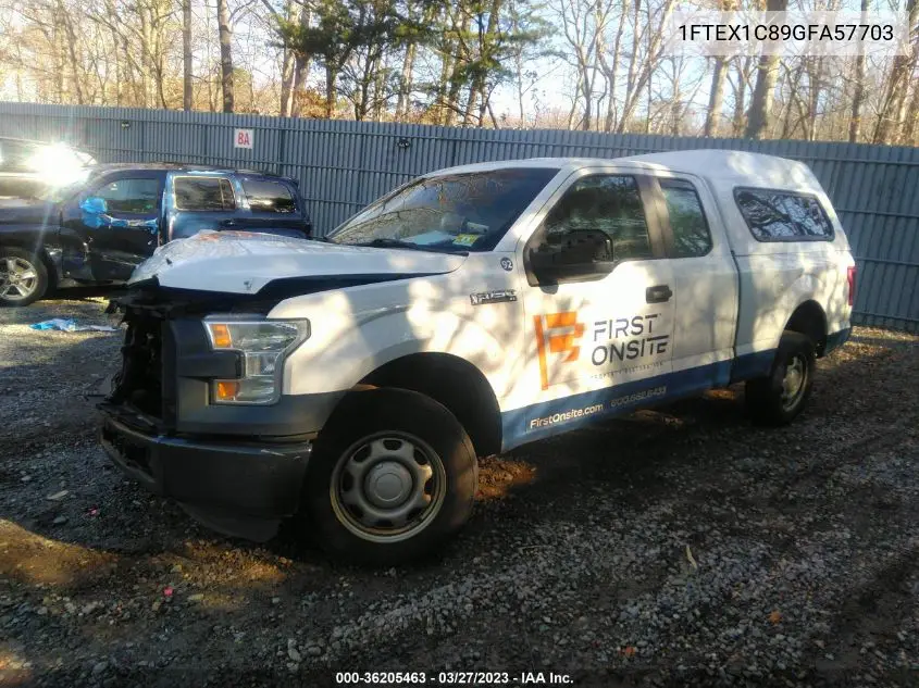 1FTEX1C89GFA57703 2016 Ford F-150 Xl