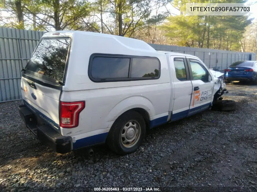 1FTEX1C89GFA57703 2016 Ford F-150 Xl