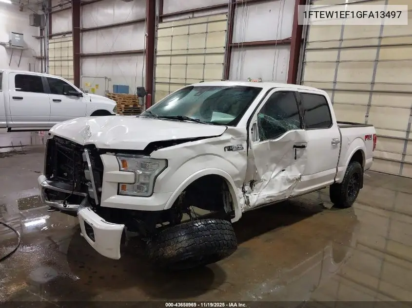 1FTEW1EF1GFA13497 2016 Ford F-150 Platinum