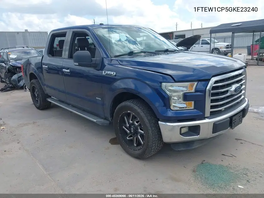 2016 Ford F-150 Xlt VIN: 1FTEW1CP5GKE23240 Lot: 45369066