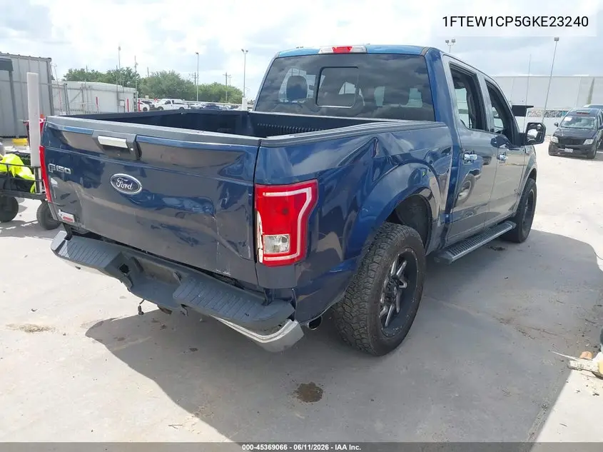 2016 Ford F-150 Xlt VIN: 1FTEW1CP5GKE23240 Lot: 45369066