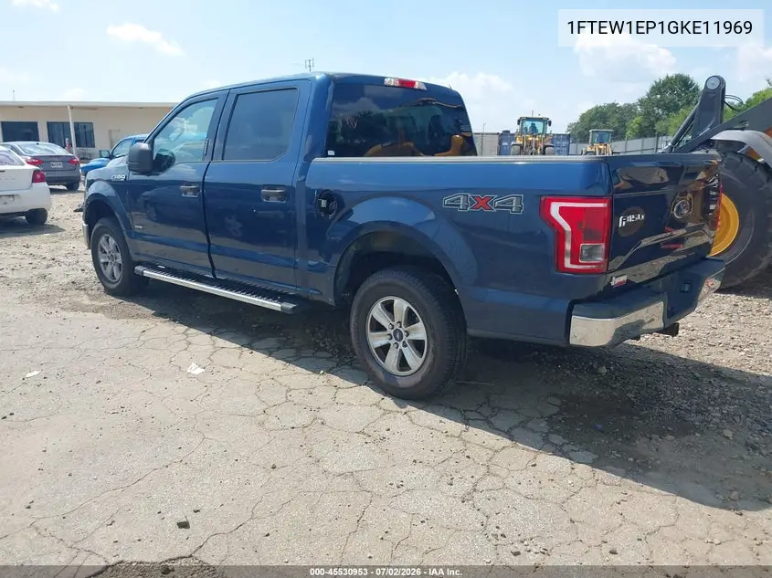 2016 Ford F-150 Lariat/Xl/Xlt VIN: 1FTEW1EP1GKE11969 Lot: 45530953
