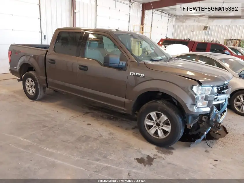 2016 Ford F-150 King Ranch/Lariat/Platinum/Xl/Xlt VIN: 1FTEW1EF5GFA15382 Lot: 45558284