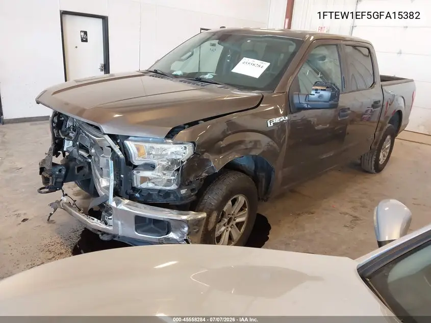 2016 Ford F-150 King Ranch/Lariat/Platinum/Xl/Xlt VIN: 1FTEW1EF5GFA15382 Lot: 45558284