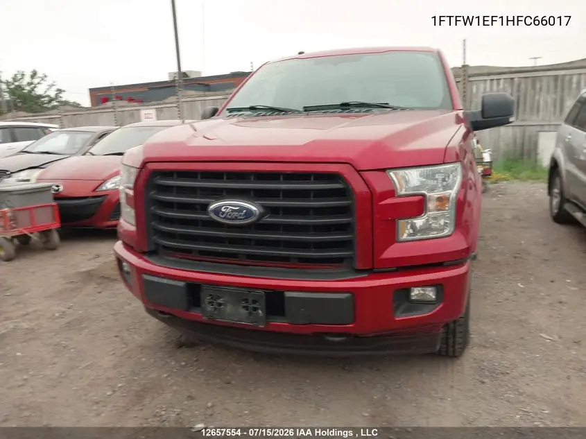 2017 Ford F-150 King Ranch/Lariat/Platinum/Xlt VIN: 1FTFW1EF1HFC66017 Lot: 12657554