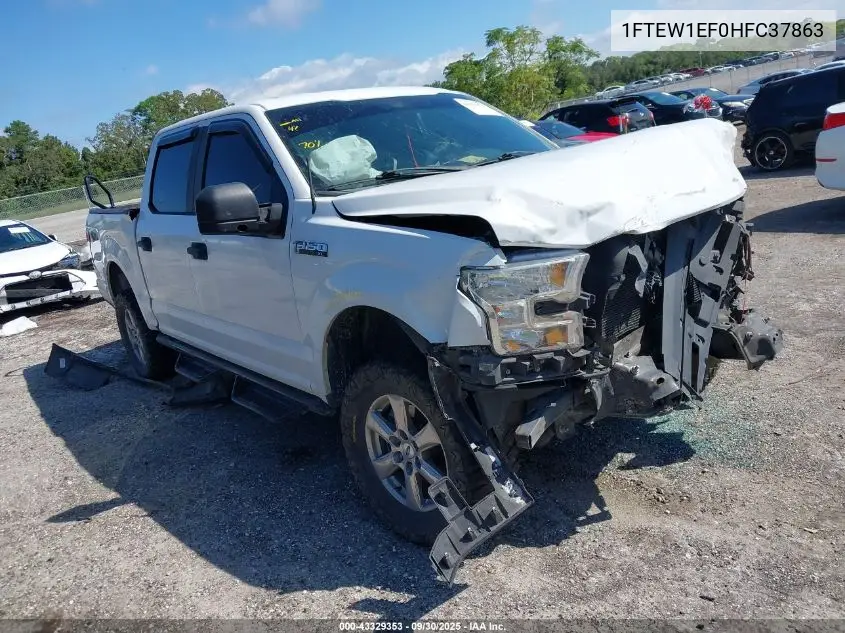 1FTEW1EF0HFC37863 2017 Ford F-150 Xl