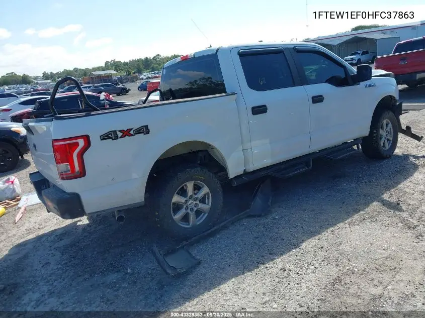 1FTEW1EF0HFC37863 2017 Ford F-150 Xl