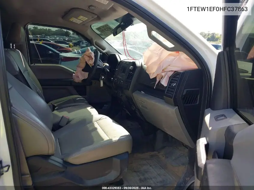 1FTEW1EF0HFC37863 2017 Ford F-150 Xl