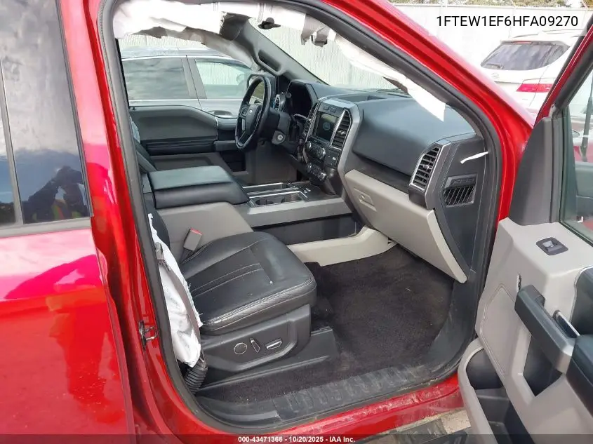 1FTEW1EF6HFA09270 2017 Ford F-150 Xlt