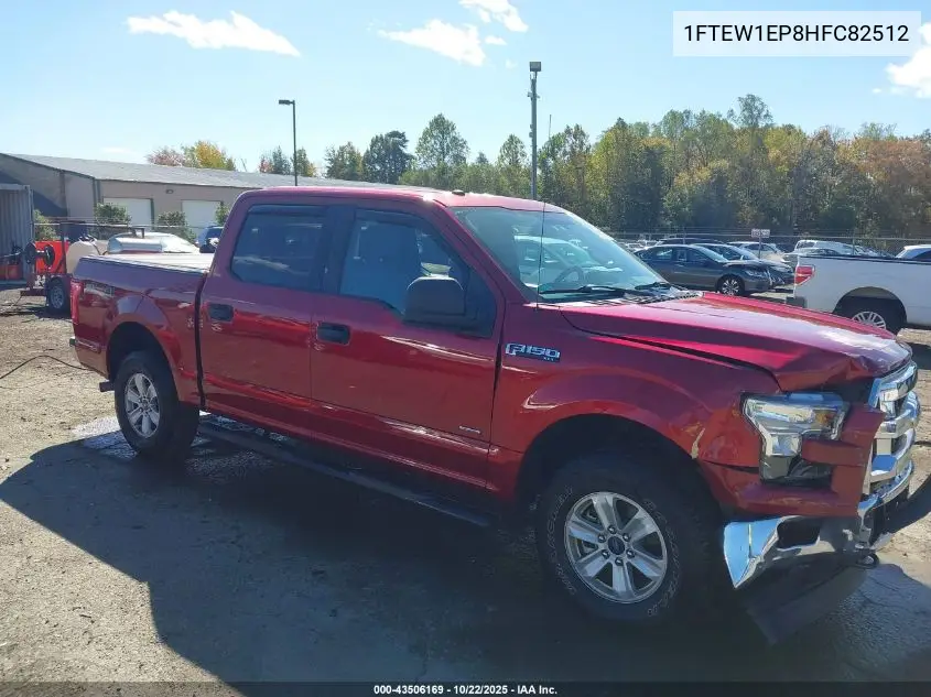 1FTEW1EP8HFC82512 2017 Ford F-150 Xlt