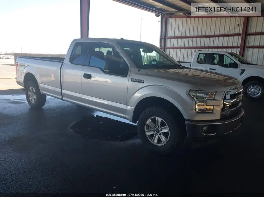 2017 Ford F-150 Xlt VIN: 1FTEX1EFXHKC14241 Lot: 45608199