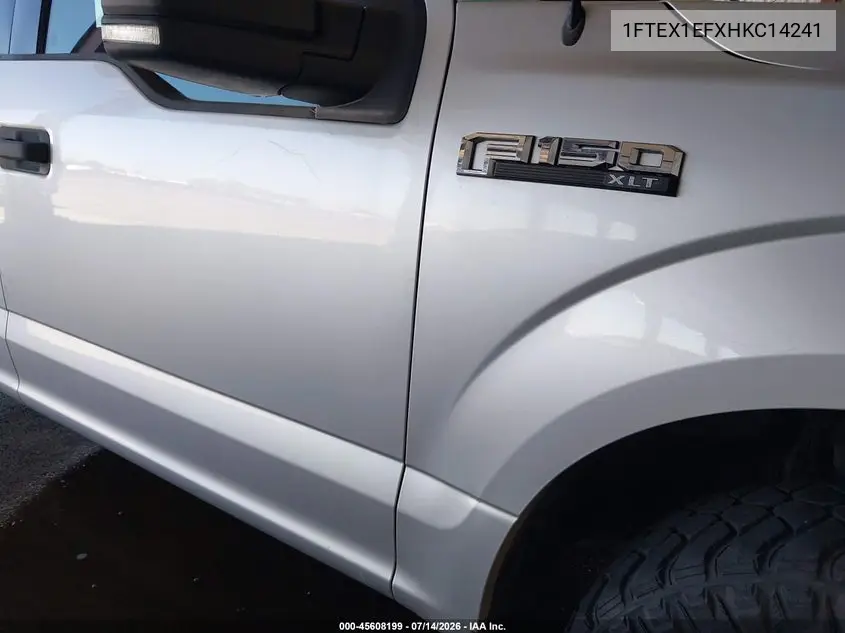 2017 Ford F-150 Xlt VIN: 1FTEX1EFXHKC14241 Lot: 45608199