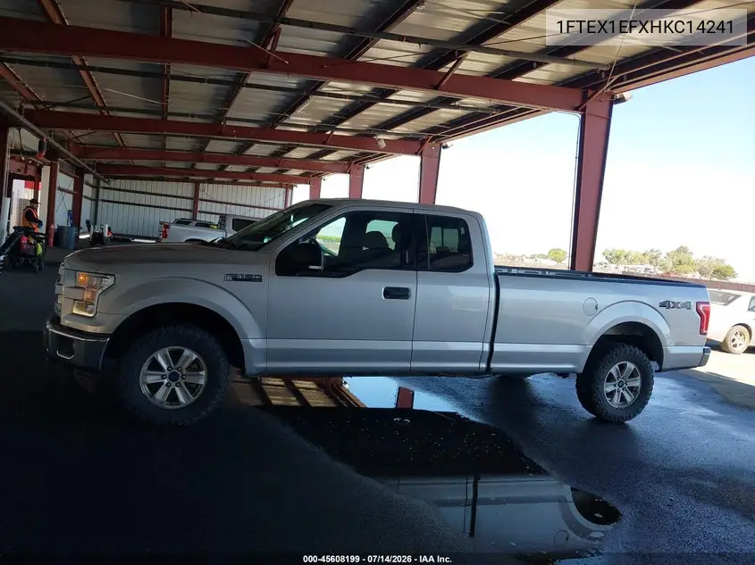 2017 Ford F-150 Xlt VIN: 1FTEX1EFXHKC14241 Lot: 45608199