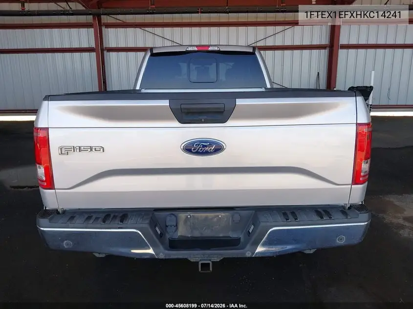 2017 Ford F-150 Xlt VIN: 1FTEX1EFXHKC14241 Lot: 45608199