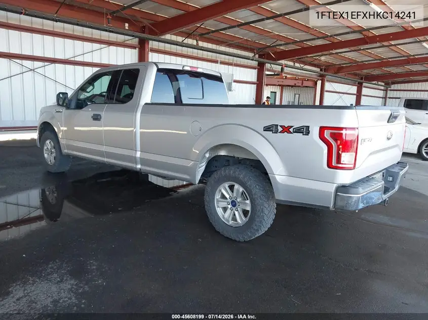 2017 Ford F-150 Xlt VIN: 1FTEX1EFXHKC14241 Lot: 45608199