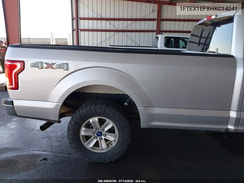 2017 Ford F-150 Xlt VIN: 1FTEX1EFXHKC14241 Lot: 45608199