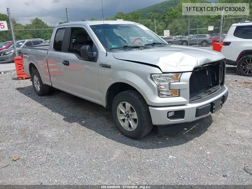 2017 Ford F-150 Xl VIN: 1FTEX1C87HFC83062 Lot: 45669208