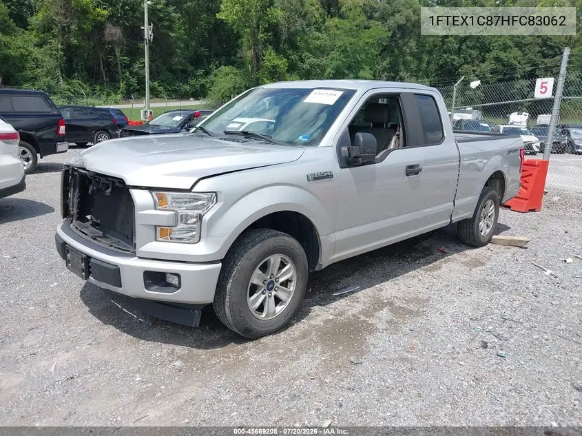 2017 Ford F-150 Xl VIN: 1FTEX1C87HFC83062 Lot: 45669208