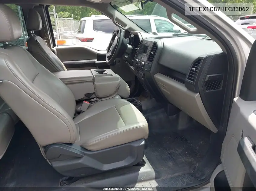 2017 Ford F-150 Xl VIN: 1FTEX1C87HFC83062 Lot: 45669208
