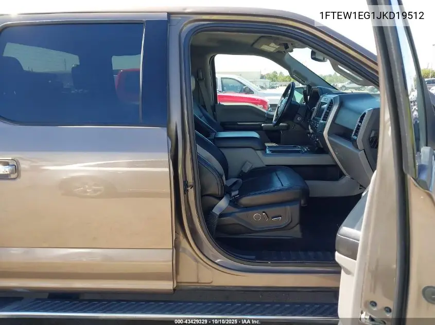 1FTEW1EG1JKD19512 2018 Ford F-150 Xlt