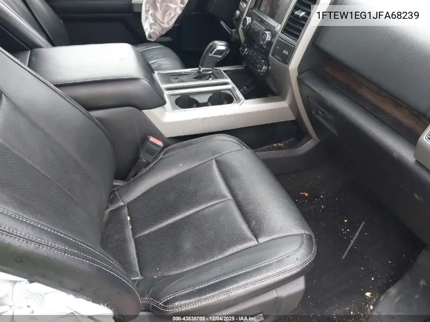 1FTEW1EG1JFA68239 2018 Ford F-150 Lariat